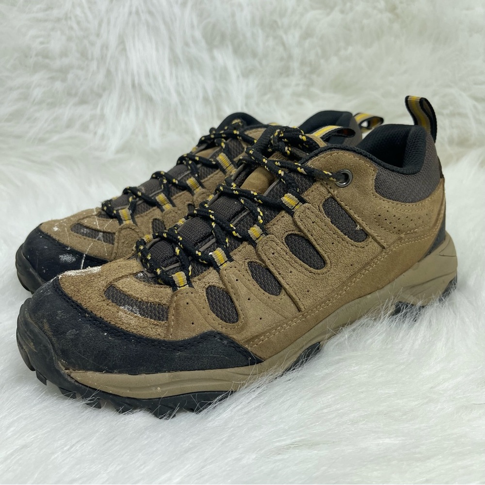 Rugged Outback Men's Hiking Trail Brown Black Lace Up shoes Size6.5